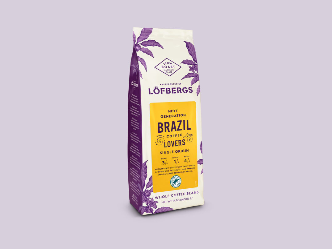 Hela kaffebönor Brazil